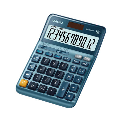 Casio DF-120EM 12 Digit Desktop Calculator