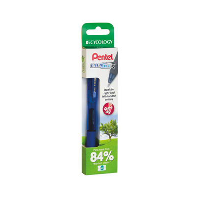 Pentel Energel X Rollerball Pens Blue (Pack of 2)