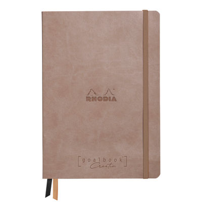Clairefontaine Rhodiarama Creation Dot Goalbook A5 Taupe