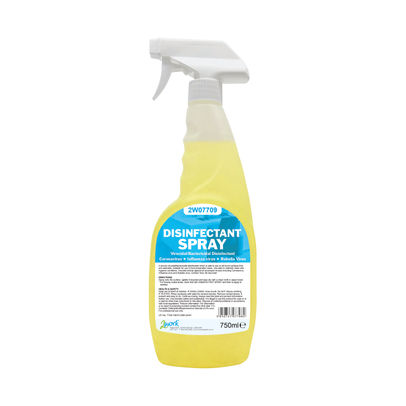 2Work 750ml Disinfectant Spray (Pack of 6)