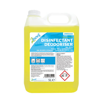 2Work Disinfectant Deodoriser 5 Litre