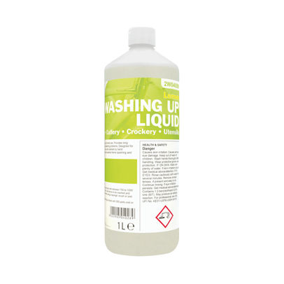 2Work 1L Lemon Washing Up Liquid