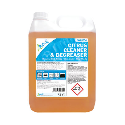 2Work Citrus Cleaner and Degreaser 5 Litre