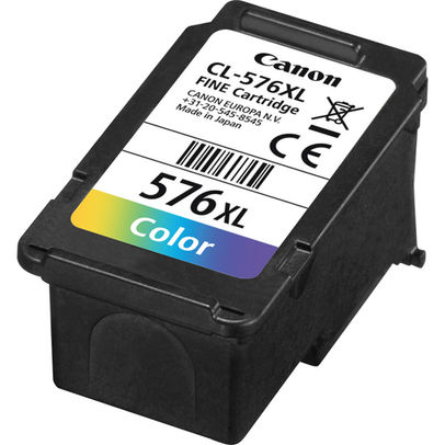 Canon CL-576XL Tri-Colour High Yield Inkjet Cartridge - 5441C001