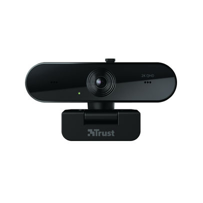 Trust TW-250 2K QHD Webcam with Privacy Filter Black