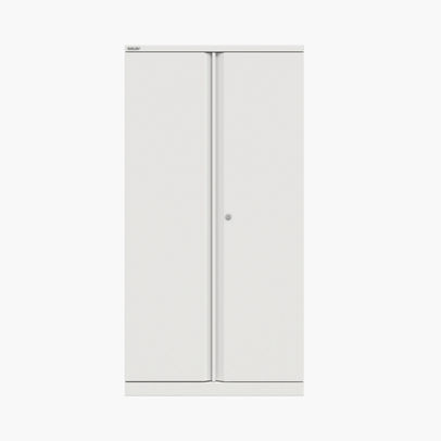 Bisley Essentials Office Cupboard 800x470x1570mm Traffic White