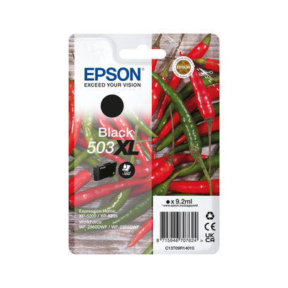 Epson 503XL Chilli Black High Yield Ink Cartridge