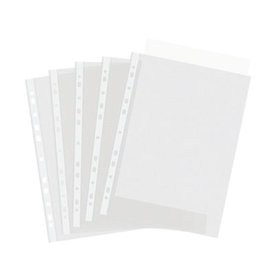 A4 Punched Plastic Wallets (Pack of 100) - PM22438