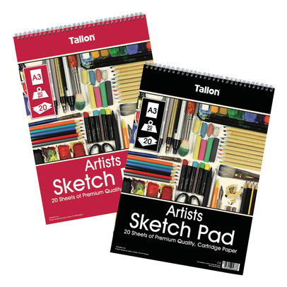 Tallon Artist Sketch Pad 20 Sheet A3 (Pack of 6)