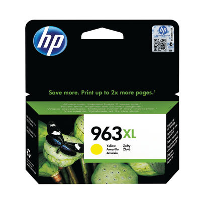 HP 963XL High Capacity Yellow Ink Cartridge - 3JA29AE