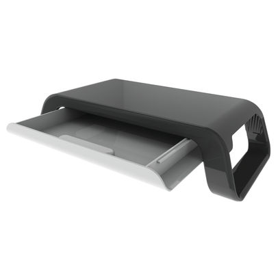 Contour Ergonomics Black Monitor Stand