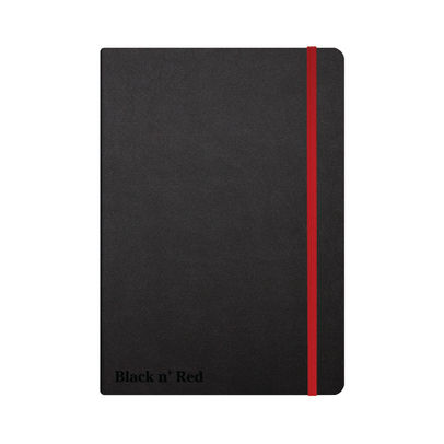 Black n' Red A5 Casebound Hardback Notebook