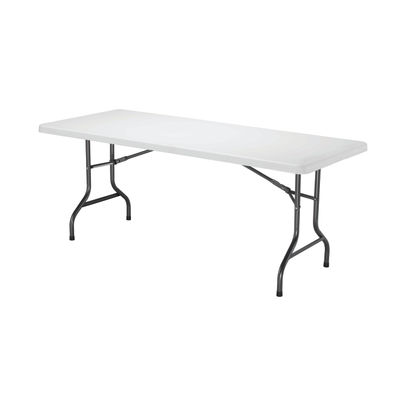 Jemini 1830x760mm White Folding Rectangular Table