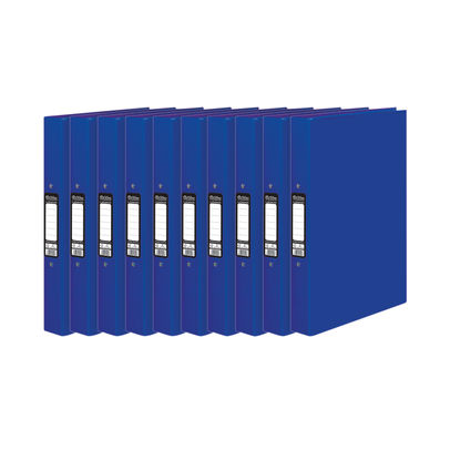 Pukka Brights Ringbinder A4 Navy (Pack of 10)