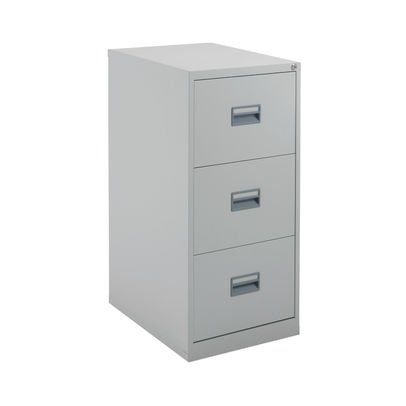 Talos H1000mm Grey 3 Drawer Filing Cabinet