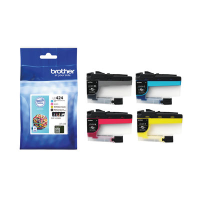 Brother LC424 CMYK Ink Cartridge Multipack