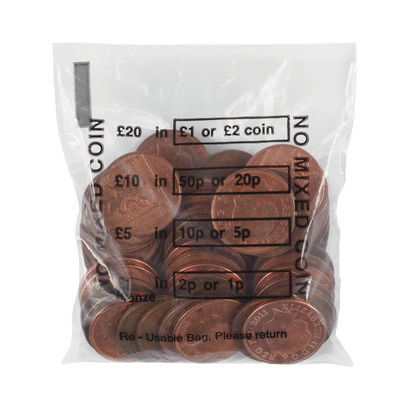 Cash Denominated Coin Bag (Pack of 5000)