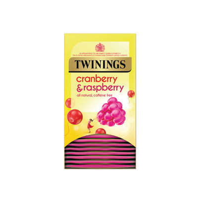 Twinings Cranberry & Raspberry Tea Bags (Pack of 20)