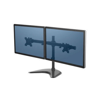 Fellowes Free Standing Dual Horizontal Monitor Arm