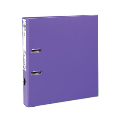 Exacompta PremTouch A4Plus Lever Arch File Dark Purple 50mm Spine (Pack of 10)