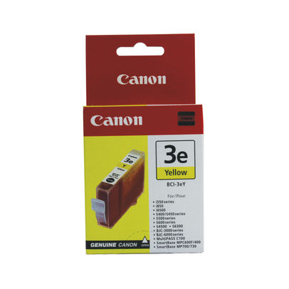 Canon BCI-3eY Yellow Inkjet Cartridge - 4482A002