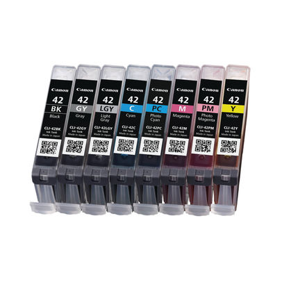 Canon CLI-42 Ink Cartridge Multipack (Pack of 8) - 6384B010