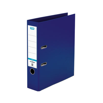 Elba A4 Blue 70mm Plastic Lever Arch File