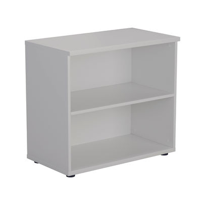 Jemini 700 x 450mm White Wooden Bookcase