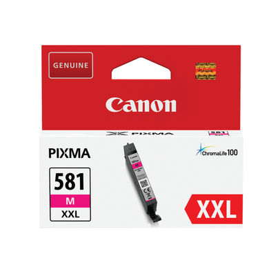 Canon 581XXL Magenta High Yield Ink Cartridge - 1996C001