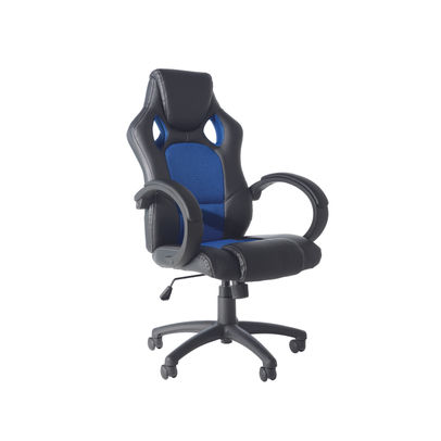 Daytona Faux Leather Racing Chair Blue