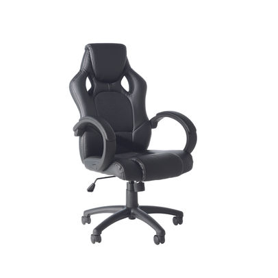 Daytona Faux Leather Racing Chair Black