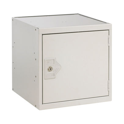 One Compartment D300mm Light Grey Cube Locker