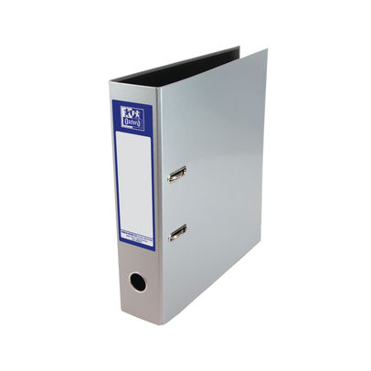 Oxford A4 Metallic Silver 70mm Laminated Lever Arch File