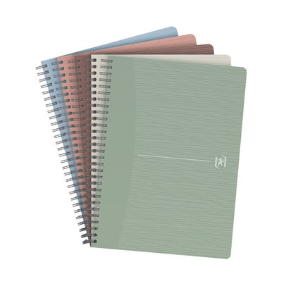 Oxford My Style Wirebound Notebook 180 Pages A5 Assorted (Pack of 5)