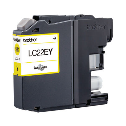 Brother LC22EY Yellow  Inkjet Cartridge - LC22EY