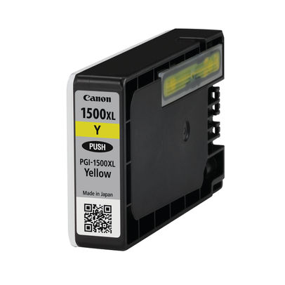 Canon PGI-1500XLY Yellow Ink Cartridge - High Capacity - 9195B001