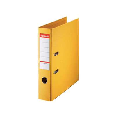 Esselte A4 Yellow 75mm Lever Arch File (Pack of 10)