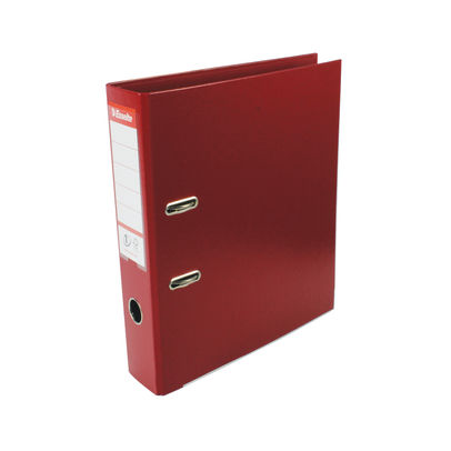 Esselte A4 Burgundy 75mm Lever Arch File (Pack of 10)