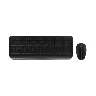 Cherry Gentix Black Wireless Keyboard & Mouse Set