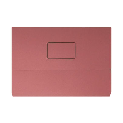 Pink Foolscap Document Wallets (Pack of 50)