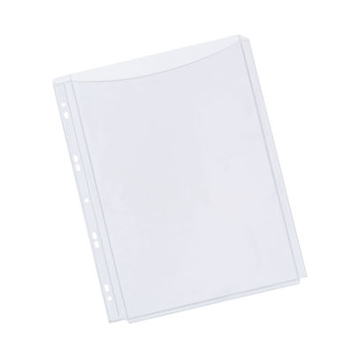 Q-Connect A4 Full Length Punched Pocket (Pack of 5)