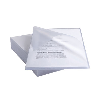 Rexel Anti Slip A4 Clear Cut Flush Folder (Pack of 25)