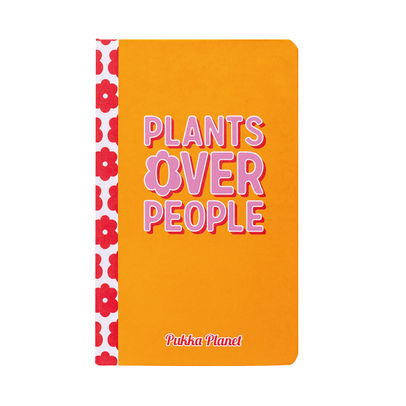 Pukka Planet Plants Over People Soft Cover Notebook