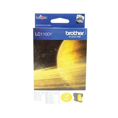 Brother LC1100Y Yellow Ink Cartridge - LC1100Y