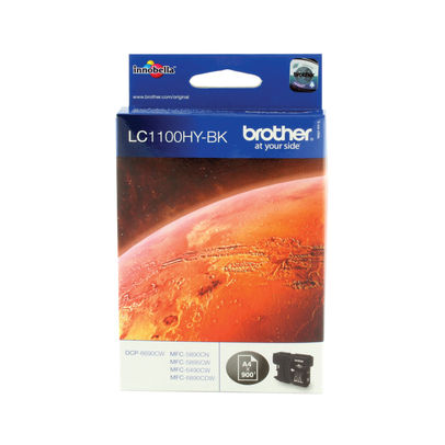 Brother LC1100HYBK Black High Yield Ink Cartridge - LC1100HYBK