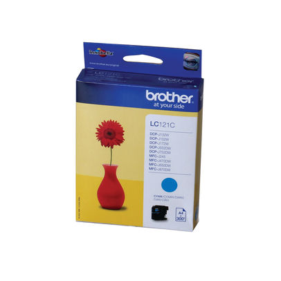 Brother LC121C Cyan Ink Cartridge - LC121C