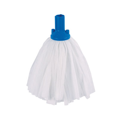 Exel Big White Blue Mop Heads (Pack of 10)