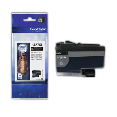 Brother LC427XLBK Inkjet Cartridge High Yield Black