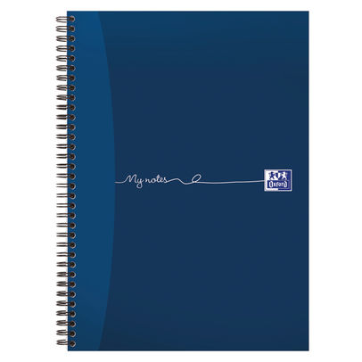 Oxford My Notes A4 Navy Blue Notebook (Pack of 3)