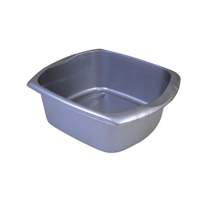 Addis 9.5L Metallic Grey Rectangular Washing Up Bowl